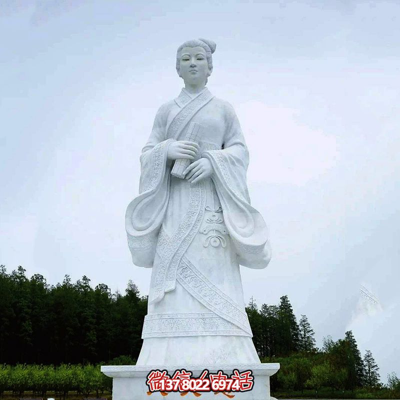 古代美女汉白玉雕像——珍贵的历史文化遗产 古代美女汉白玉雕像——珍贵的历史文化遗产