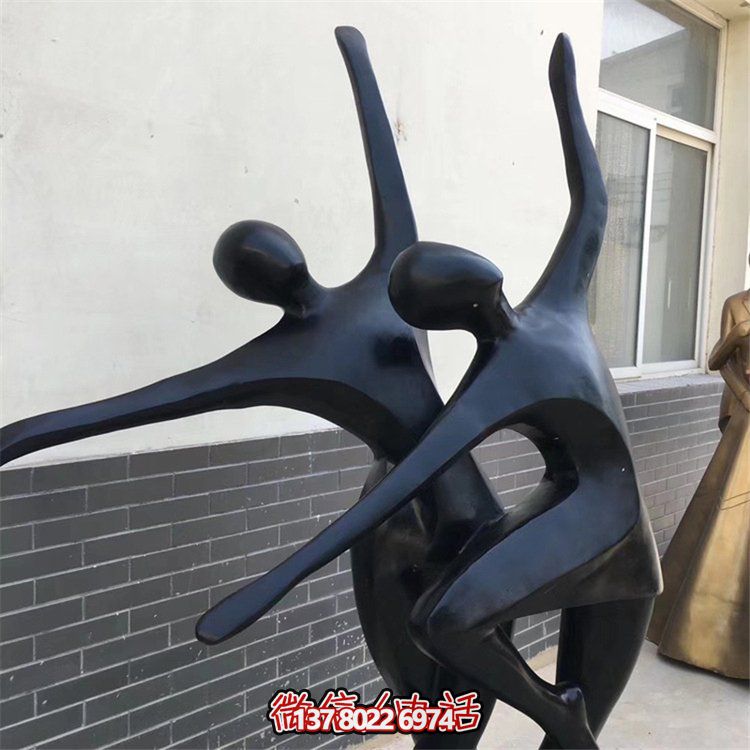 玻璃钢抽象摆件，给公园带来精彩的户外景观