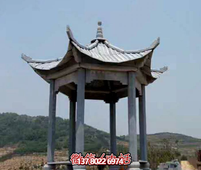 古建凉亭，为景区提供更佳的观景体验