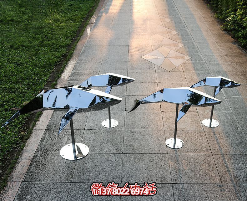 海豚雕塑不锈钢游乐园 海豚雕塑不锈钢游乐园