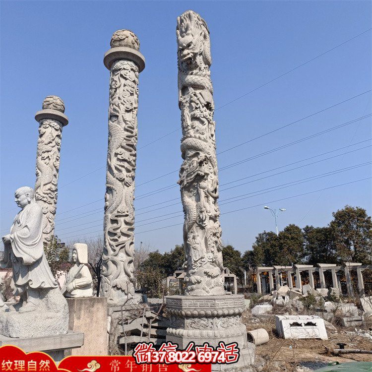 精美石雕文化庭院，欣赏绚丽景观
