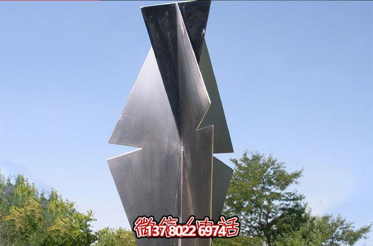 不锈钢雕塑景观，点缀学校、公园环境