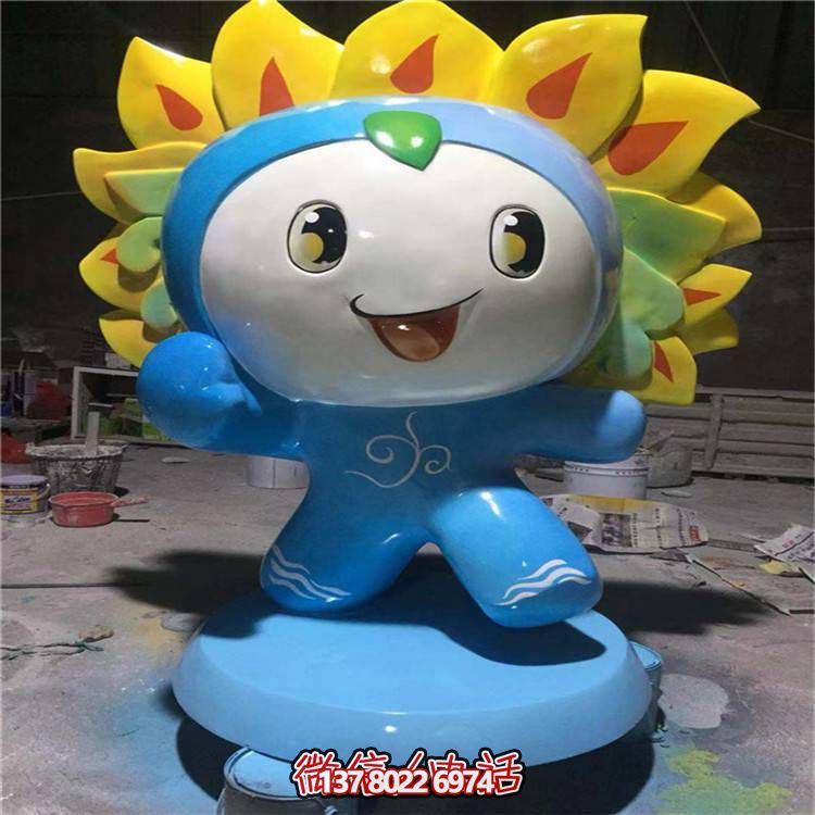 玻璃钢卡通人物雕塑，点亮游乐场的欢乐
