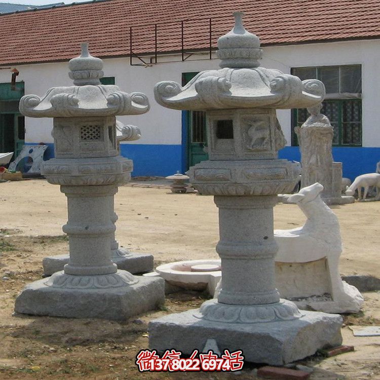镂空大理石石灯，汇聚古典与现代之美