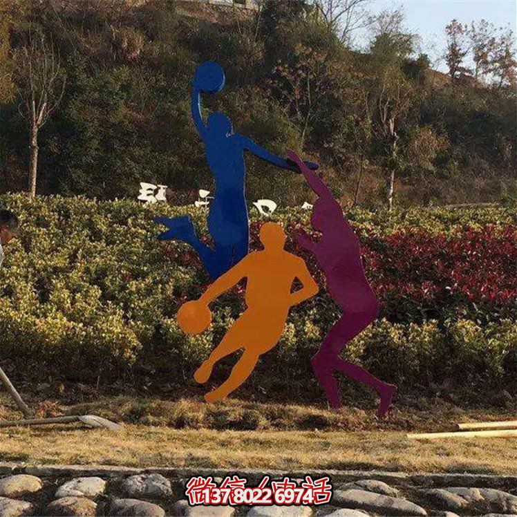 铁艺体育运动人物雕塑