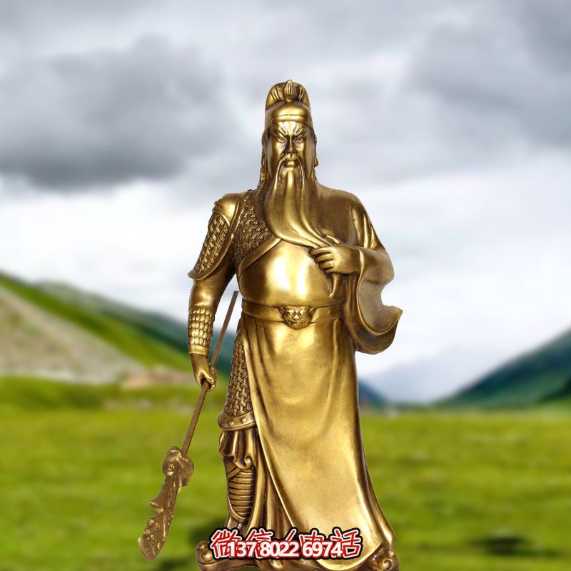 玻璃钢雕塑关公财神雕塑 玻璃钢雕塑关公财神雕塑