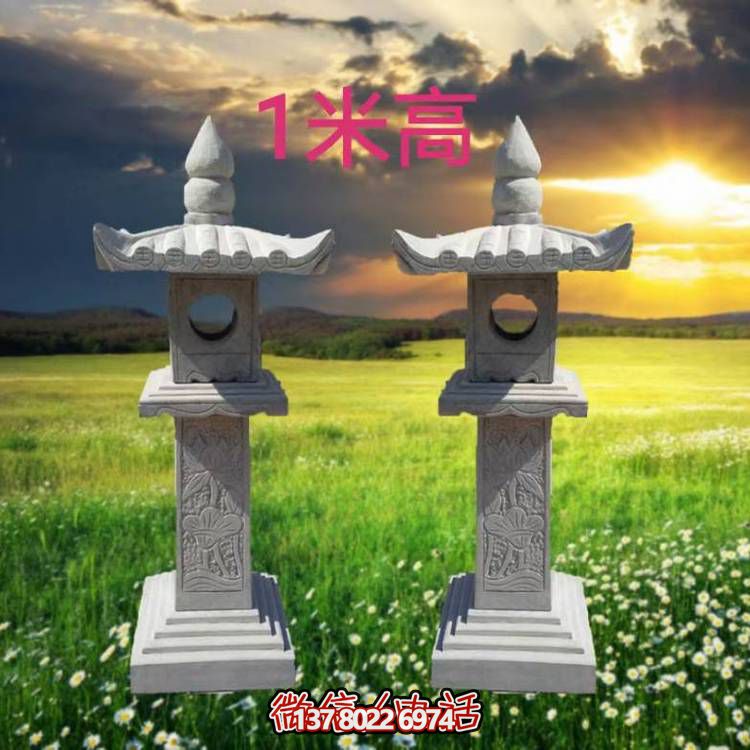 古典风格的户外庭院灯笼