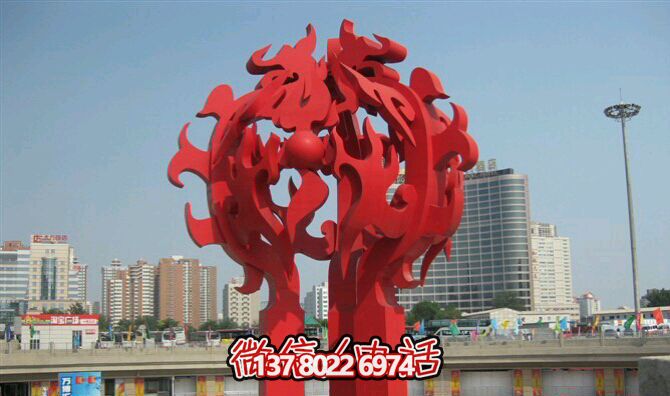城市不锈钢景观树雕塑