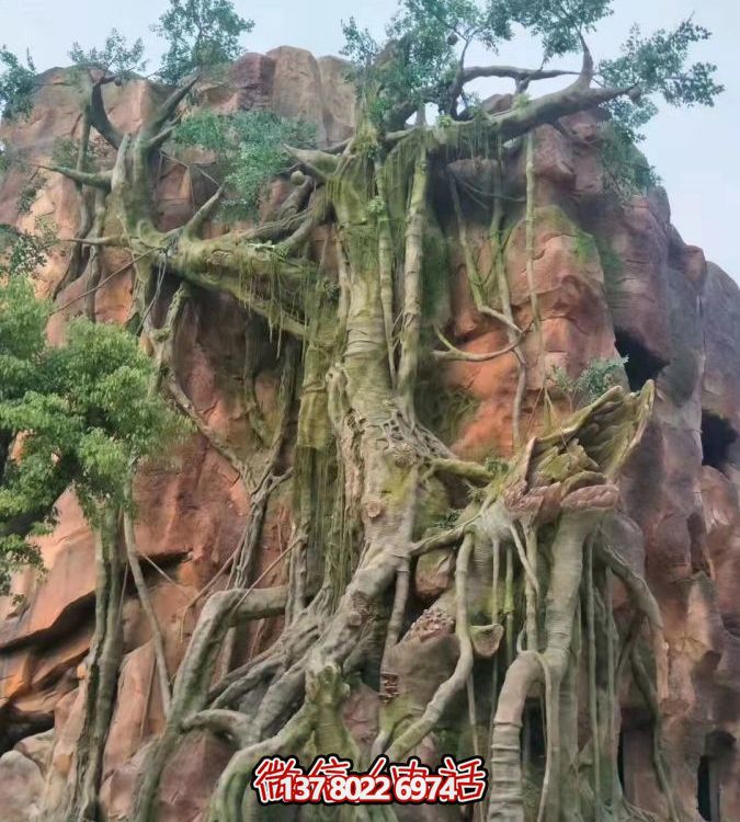 纯天然石雕假山雕塑，为公园添彩添灵