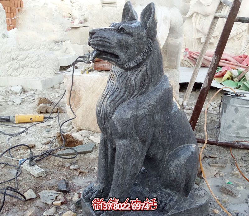 玻璃钢仿真动物雕塑，美化庭院景观