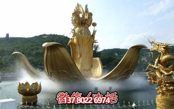 观音大型户外景区雕塑 观音大型户外景区雕塑