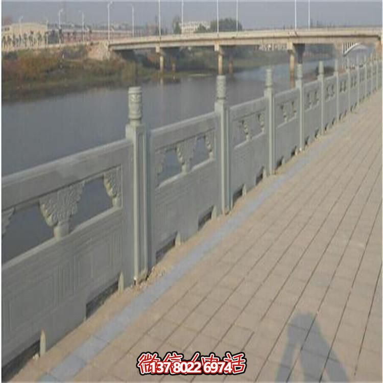 精美青石雕刻栏板，提升景区、寺庙、湖边装饰效果