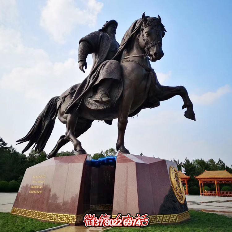 成吉思汗铜雕大型景观景区