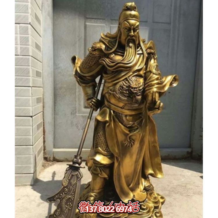 玻璃钢财神雕塑