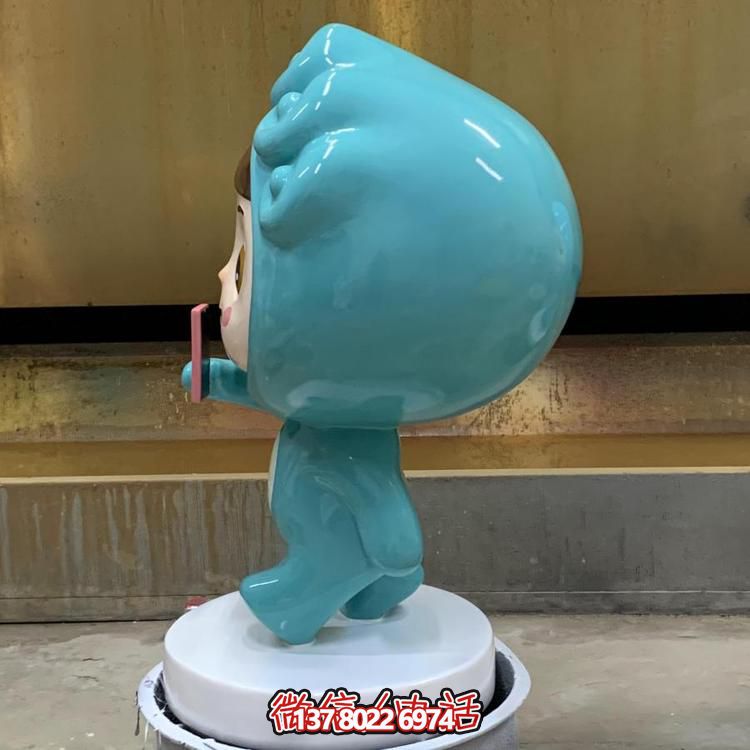 美式装饰品系列玻璃钢卡通公仔摆件