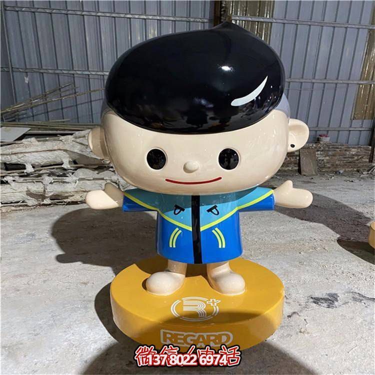 玻璃钢卡通人物雕塑——精彩游乐园体验