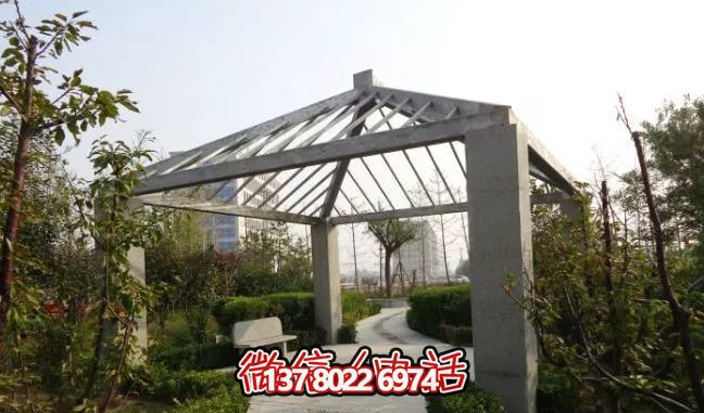 花岗岩石雕凉亭，点缀精彩的户外空间