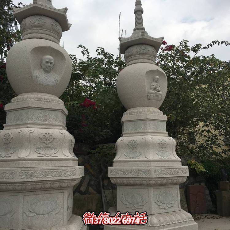精美仿古宗教建筑雕塑，汉白玉、花岗岩、大理石等材料制作