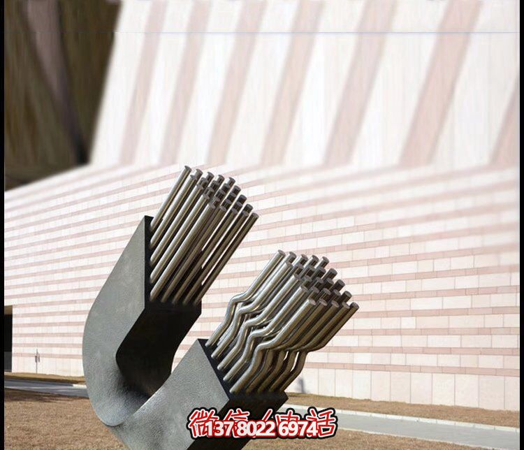 不锈钢创意雕塑磁铁装饰广场 不锈钢创意雕塑磁铁装饰广场