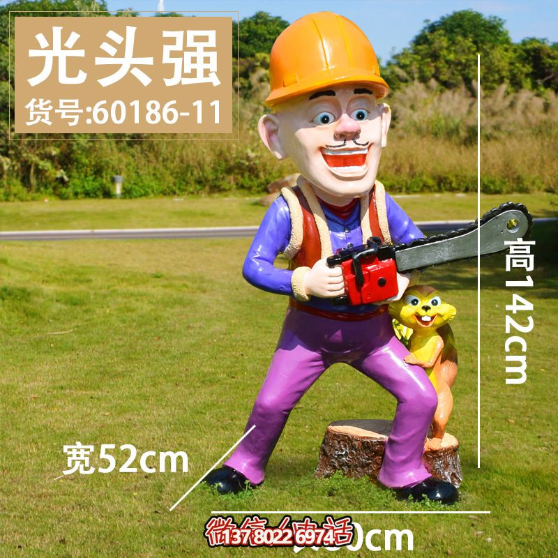 玻璃钢彩绘人物雕塑 玻璃钢彩绘人物雕塑