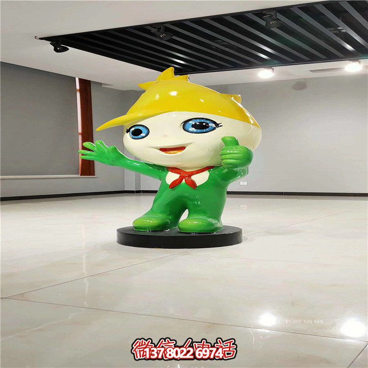 精致典雅的玻璃钢雕塑公仔，营造浪漫优雅的商场户外景观