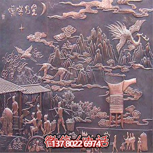 室内大型浮雕壁画雕塑
