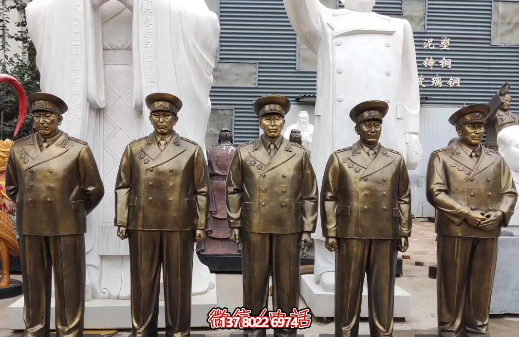 仿铜伟人元帅玻璃钢雕塑，缔造景区世界十大经典