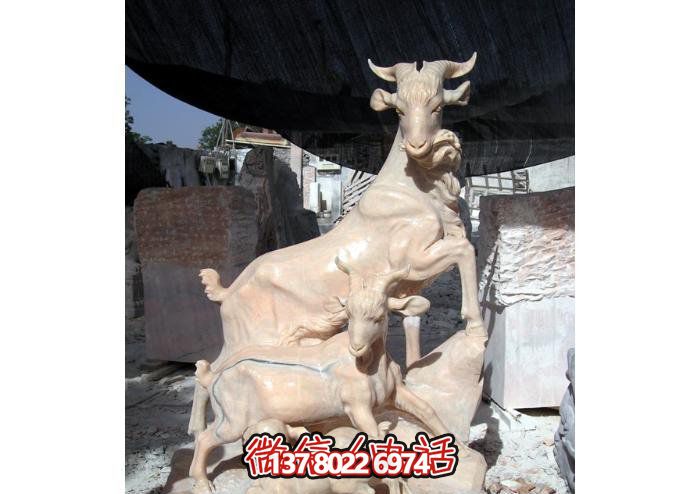 开泰大型仿真山羊雕塑装饰品 开泰大型仿真山羊雕塑装饰品