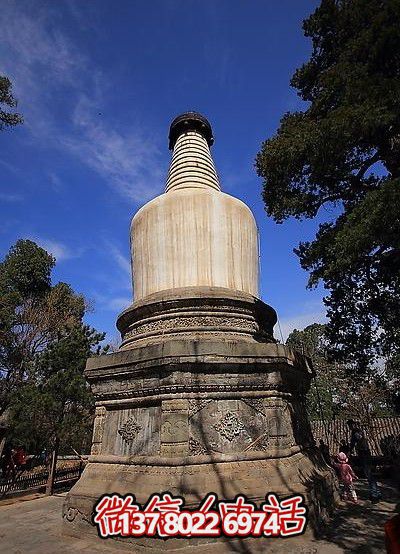 中国古代佛教汉白玉舍利塔 中国古代佛教汉白玉舍利塔