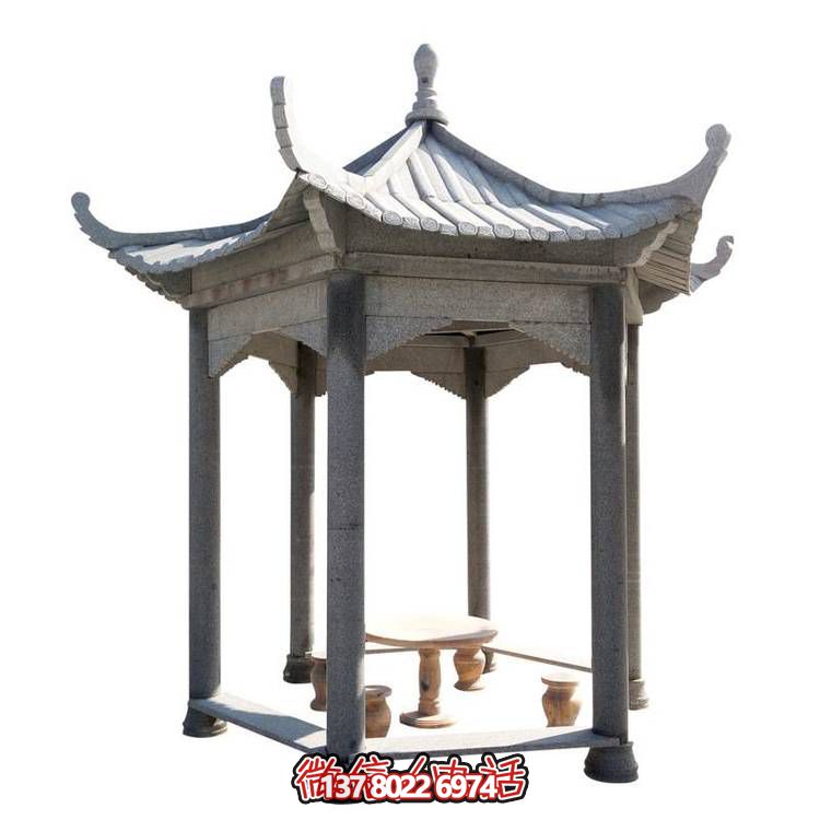 汲取古典设计灵感的中式凉亭