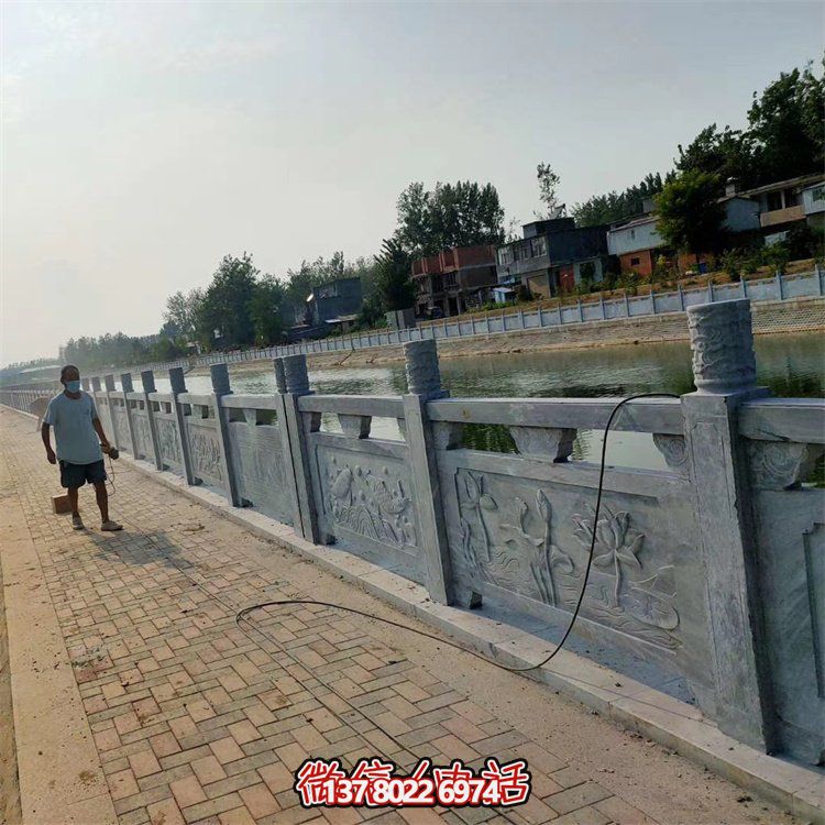 唯美的大理石栏杆雕塑，为园林景观增添绝美风采