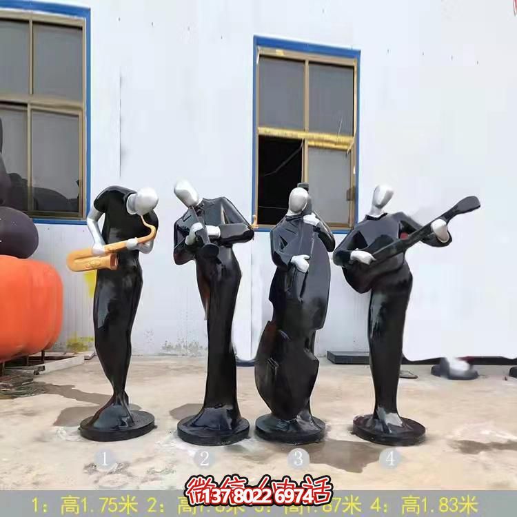 玻璃钢雕塑，抽象景观园林装饰