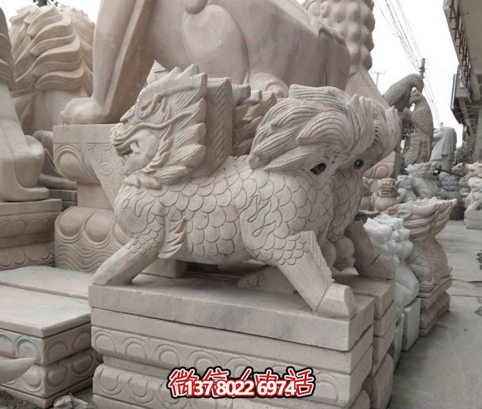 中国古典神秘雕塑——麒麟石雕 中国古典神秘雕塑——麒麟石雕