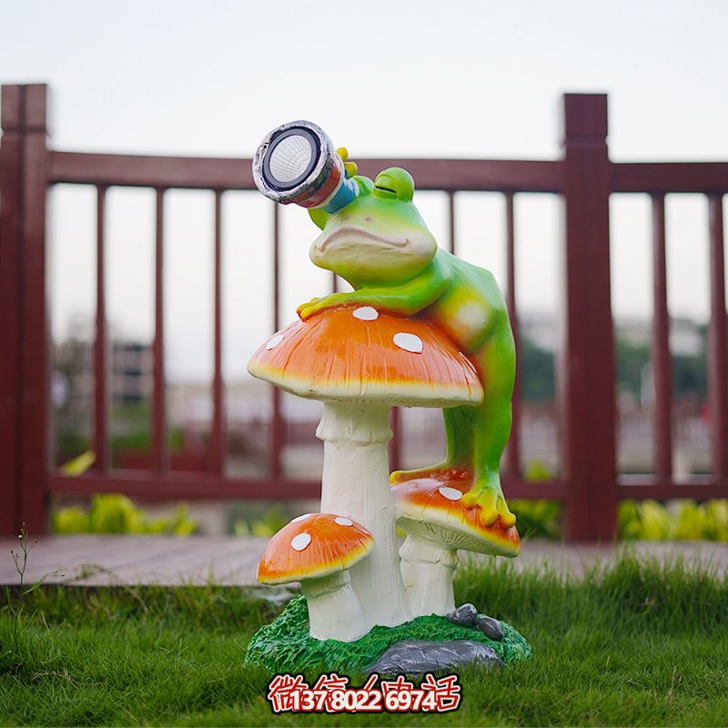 太阳能灯卡通动物模型摆件 太阳能灯卡通动物模型摆件