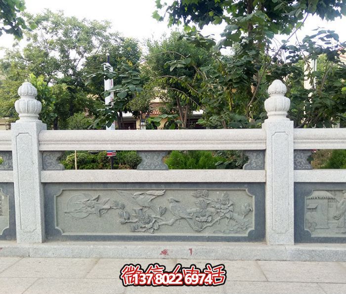 精美石栏系列，搭配园林花园，提升围栏美感