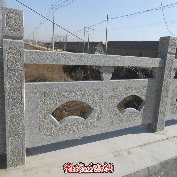 精美大理石护栏雕塑，让户外河道更加美观