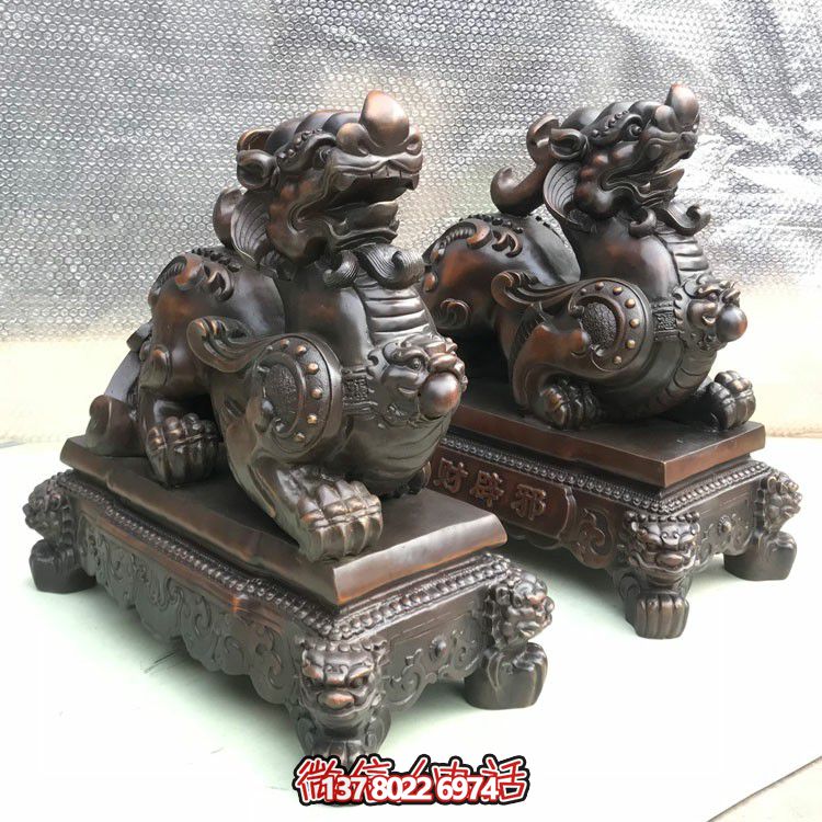真神貔貅仿玻璃钢外景雕塑 真神貔貅仿玻璃钢外景雕塑