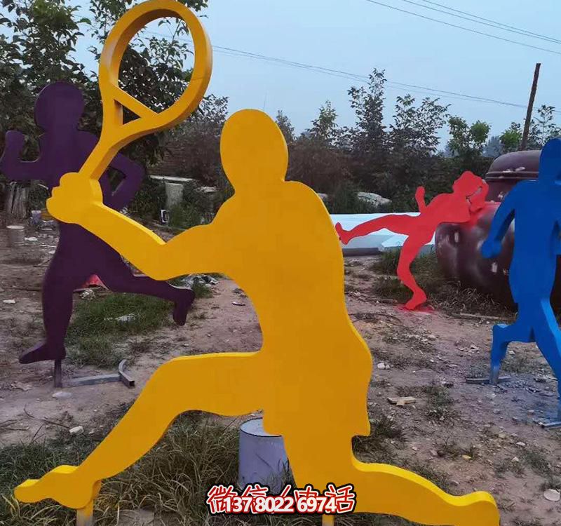 不锈钢羽毛球雕塑 不锈钢羽毛球雕塑