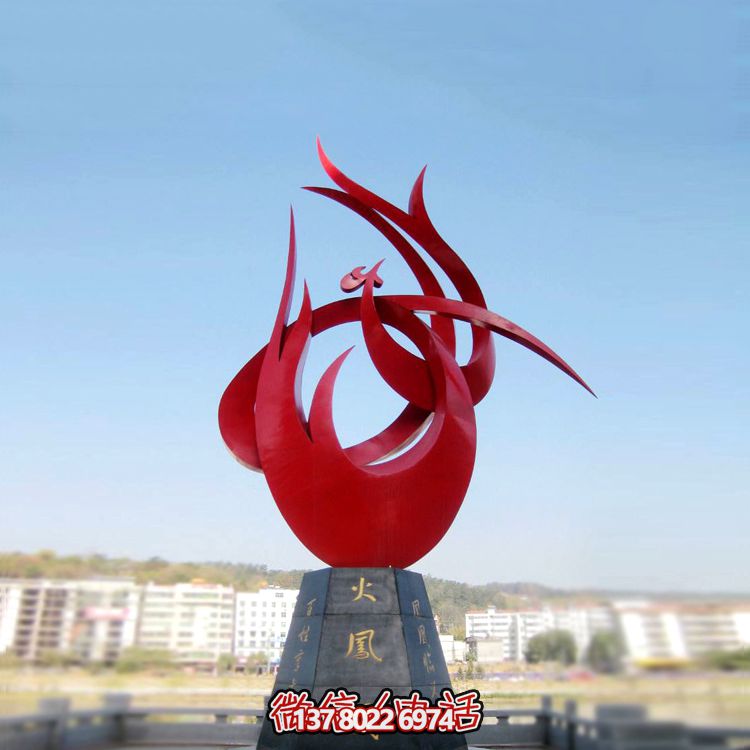 精美雕塑景观凤凰不锈钢装点公园广场 精美雕塑景观凤凰不锈钢装点公园广场