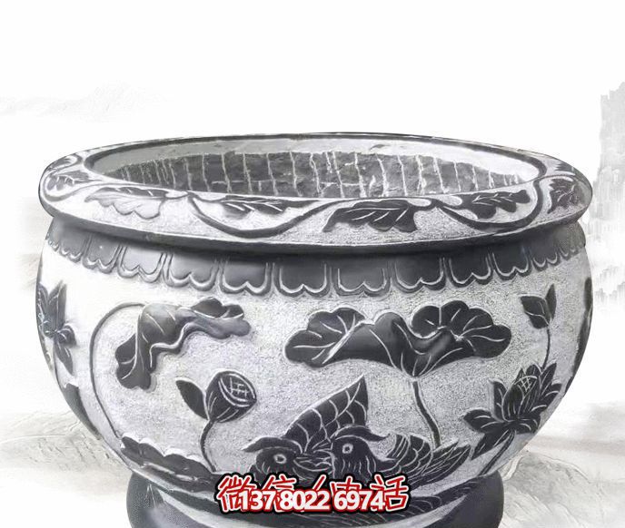 倾情精雕，高端户外景观缸雕塑