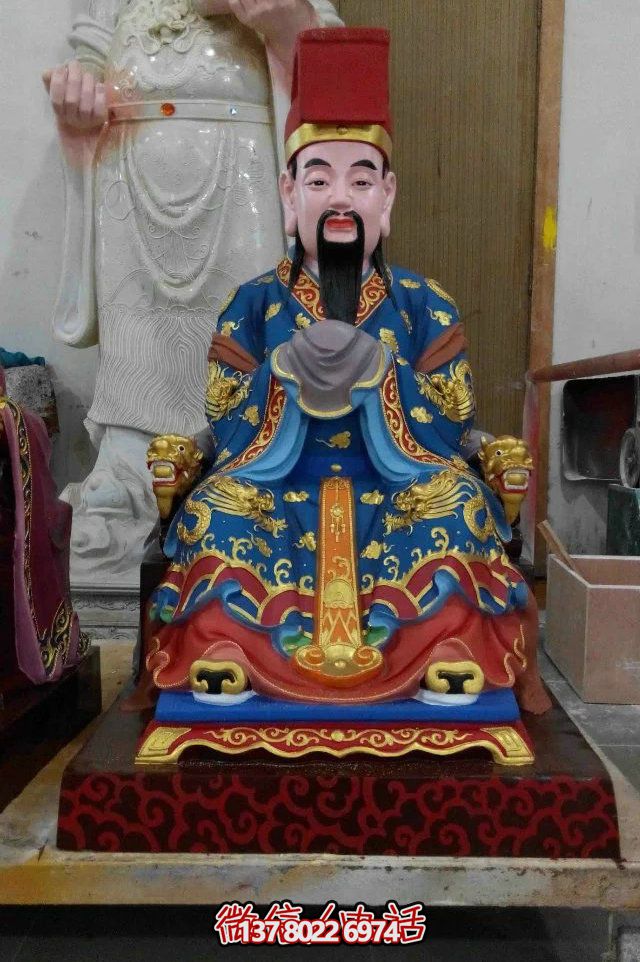 高品质玻璃钢室内彩绘供奉神佛八大家族雕塑 高品质玻璃钢室内彩绘供奉神佛八大家族雕塑