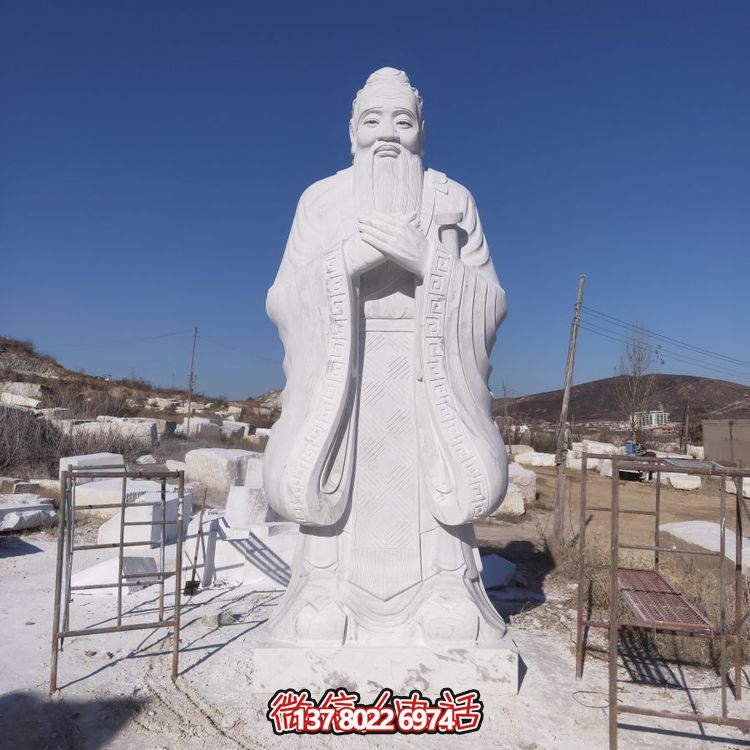 汉白玉雕塑——传承历史文化，唤起名人记忆