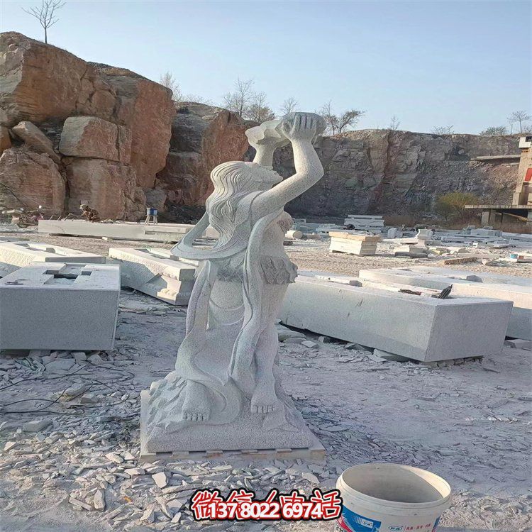 西方风格大理石石雕景观