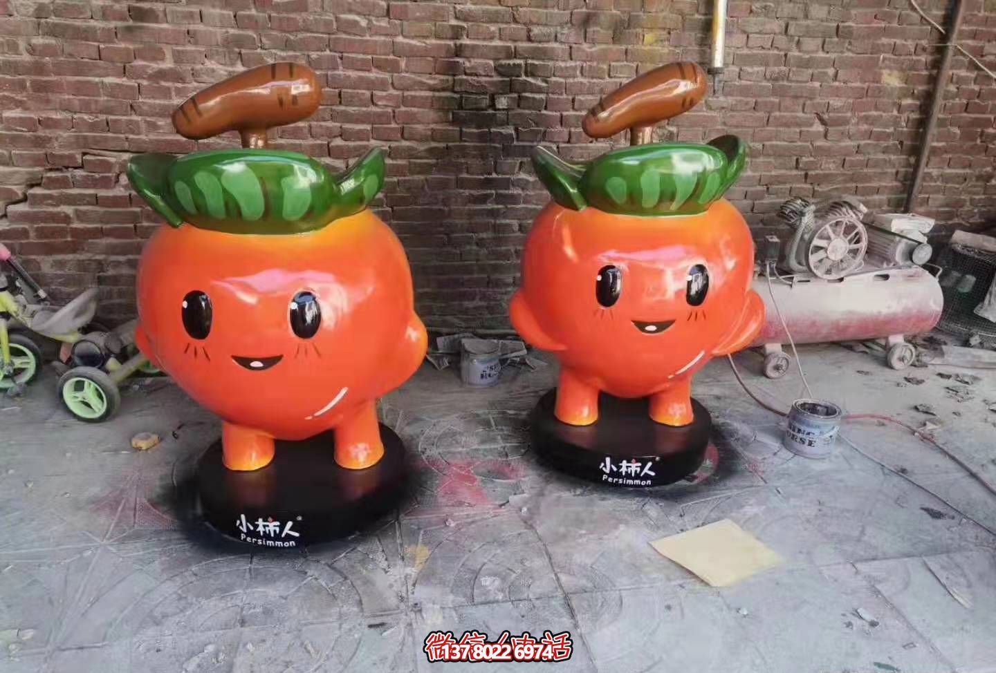 卡通南瓜雕塑，让幼儿拥有更美好的户外游玩体验