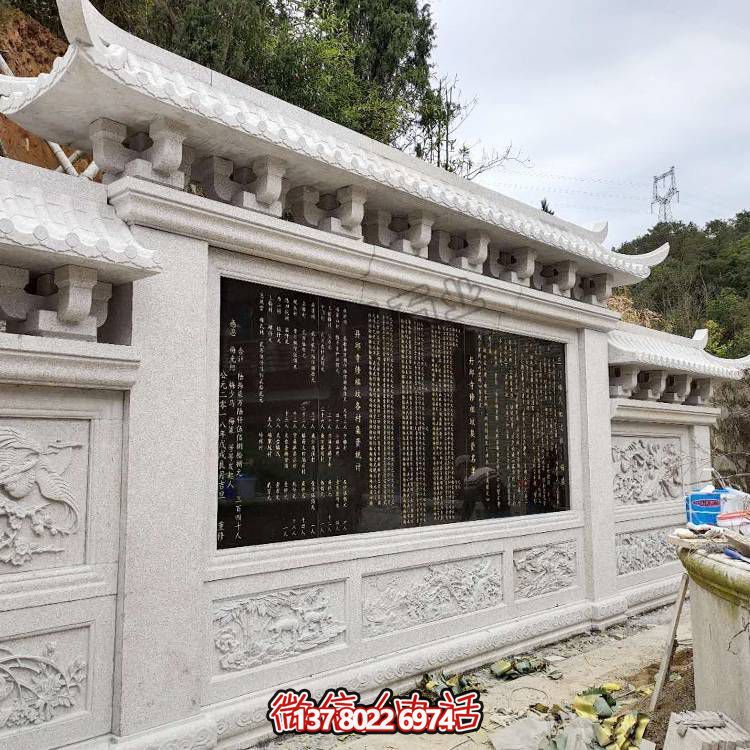 绵延千里，浮雕影壁雕塑点缀庭院广场