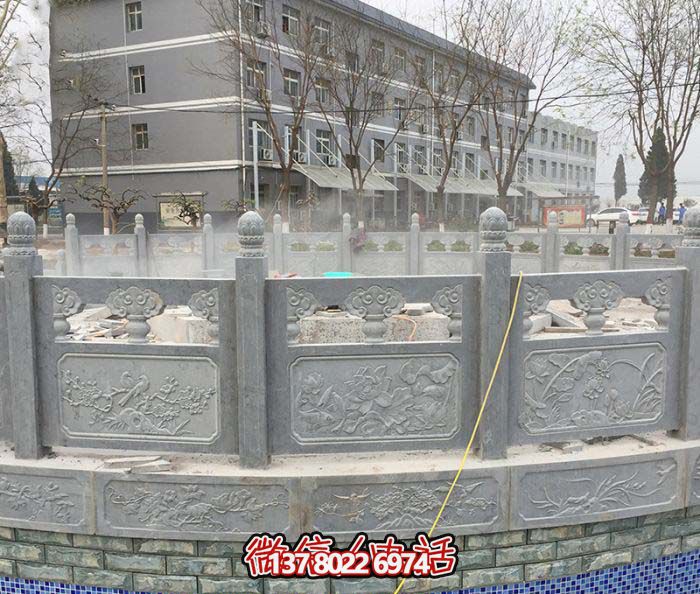 精美青石围栏景观喷泉，让你的小区更加美丽