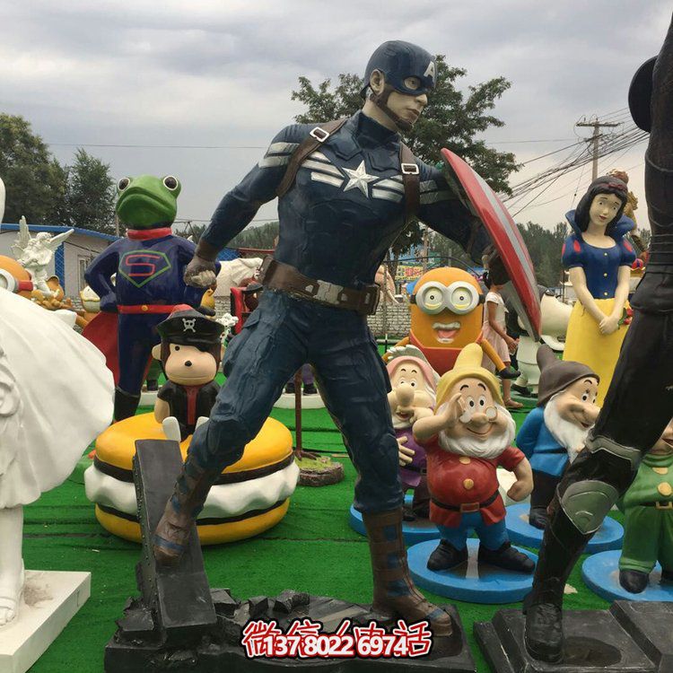 梦想影院玻璃钢与动漫人物的完美结合