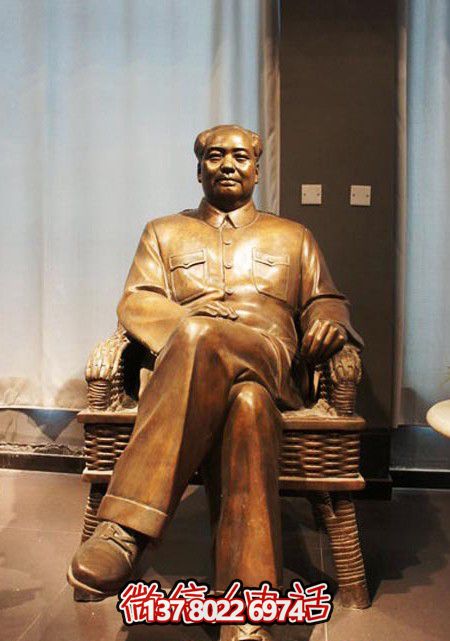 伟大领袖毛泽东铜雕雕塑 伟大领袖毛泽东铜雕雕塑