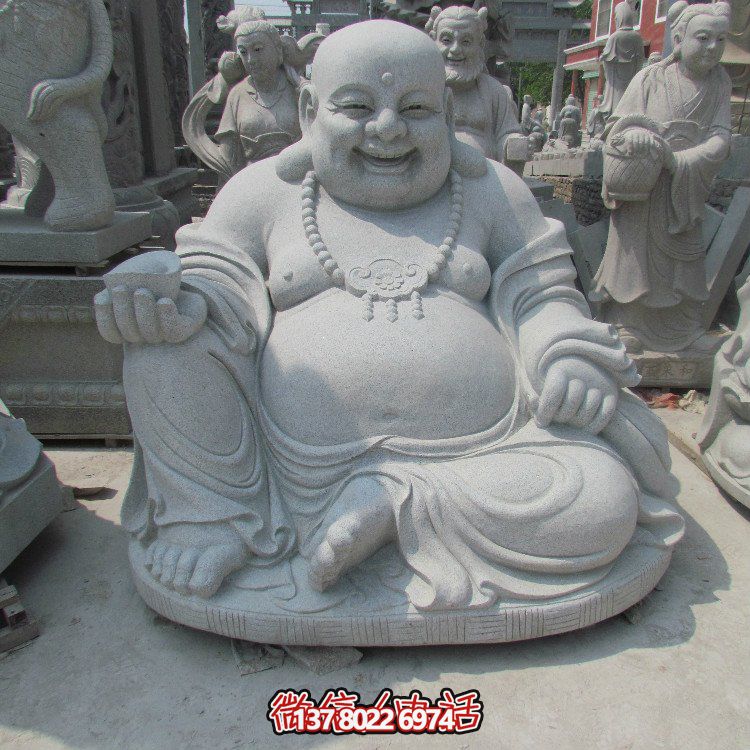 大理弥勒佛大型石雕雕塑