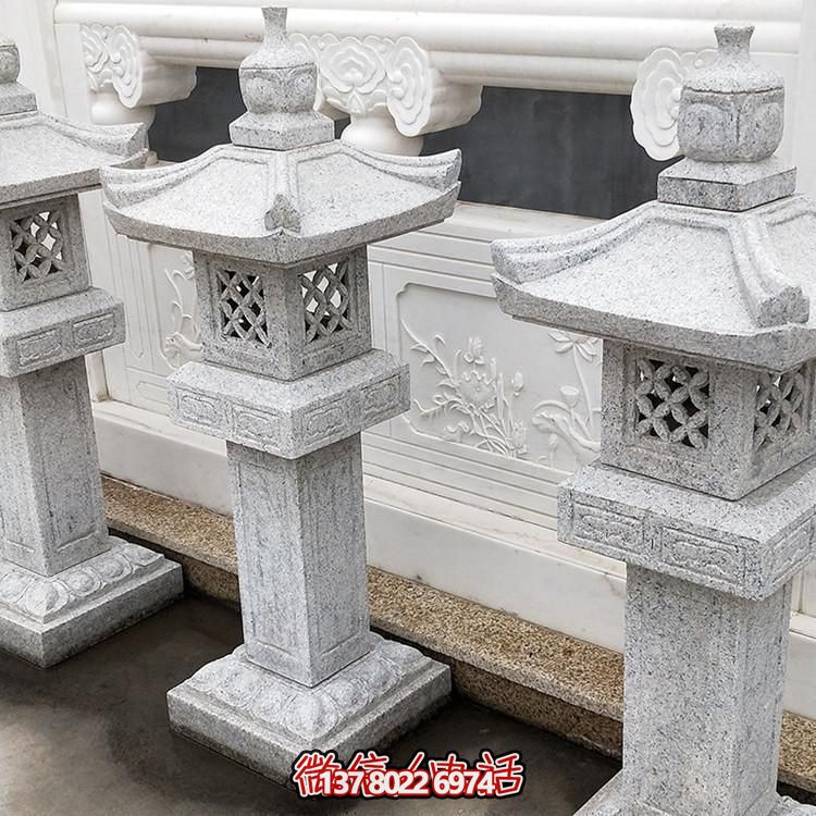 完美再现传统仿古庭院，铸就经典花园灯笼雕塑